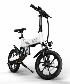 ADO A16 Electric Folding Bike 16 Inch City Bicycle 350W Hall Brushless Motor SHIMANO 7-Speed Rear Derailleur 36V 7.8Ah Removable Battery 35km/h Max Speed Up To 35km Max Range IPX5 Double Shock-absorption Aluminum Alloy Frame 16*1.95 Tires - White 10 ADO A16 Electric Folding Bike 16 Inch City Bicycle 350W Hall Brushless Motor SHIMANO 7-Speed Rear Derailleur 36V 7.8Ah Removable Battery 35km/h Max Speed Up To 35km Max Range IPX5 Double Shock-absorption Aluminum Alloy Frame 16*1.95 Tires - White -rockbros-shop ado a16 electric folding bike 350w motor 7 8ah removable battery black 1624266508801