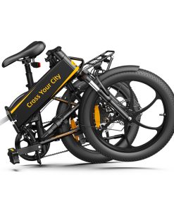 ADO A20 XE 250W Electric Bike Folding Frame 7-Speed Gears Removable 10.4 AH Lithium-Ion Battery E-bike - Black -rockbros-shop ado a20 350w electric bike black 4f1f06 1665469518880