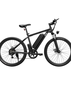 ADO A26 Electric Moped Bike 26 Inch Mountain Bike 500W Hall Brushless Motor SHIMANO 7-Speed Derailleur 36V 12.5Ah Removable Battery 35km/h Max Speed Up To 35km Max Range IPX5 Aluminum Alloy Frame - Black