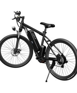 ADO A26+ Electric Moped Bike 26 Inch Mountain Bike 250W Hall Brushless Motor SHIMANO 7-Speed Derailleur 36V 12.5Ah Removable Battery 25km/h Max Speed Up To 35km Max Range IPX5 Aluminum Alloy Frame - Black 4 ADO A26+ Electric Moped Bike 26 Inch Mountain Bike 250W Hall Brushless Motor SHIMANO 7-Speed Derailleur 36V 12.5Ah Removable Battery 25km/h Max Speed Up To 35km Max Range IPX5 Aluminum Alloy Frame - Black -rockbros-shop ado a20 electric folding bike 350w motor 10 4ah battery black 1624271783985
