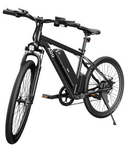 ADO A26+ Electric Moped Bike 26 Inch Mountain Bike 250W Hall Brushless Motor SHIMANO 7-Speed Derailleur 36V 12.5Ah Removable Battery 25km/h Max Speed Up To 35km Max Range IPX5 Aluminum Alloy Frame - Black 5 ADO A26+ Electric Moped Bike 26 Inch Mountain Bike 250W Hall Brushless Motor SHIMANO 7-Speed Derailleur 36V 12.5Ah Removable Battery 25km/h Max Speed Up To 35km Max Range IPX5 Aluminum Alloy Frame - Black -rockbros-shop ado a20 electric folding bike 350w motor 10 4ah battery black 1624271784875
