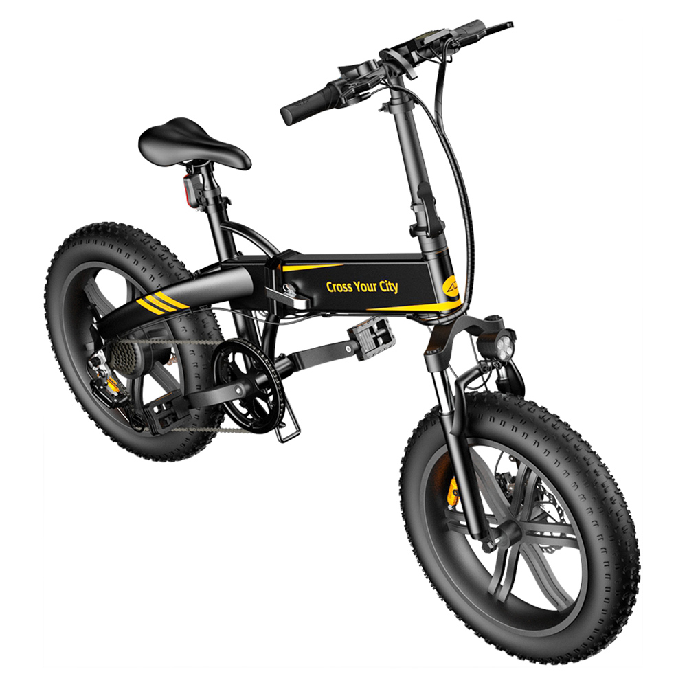 ADO A20F+ Off-road Electric Folding Bike 20*4.0 inch 250W Brushless DC Motor SHIMANO 7-Speed Rear Derailleur 36V 10.4Ah Removable Battery 25km/h Max speed Pure power up to 50km Range Aluminum alloy Frame - Black ADO A20F+ Off-road Electric Folding Bike 20*4.0 Inch 250W Brushless DC Motor SHIMANO 7-Speed Rear Derailleur 36V 10.4Ah Removable Battery 25km/h Max Speed Pure Power Up To 50km Range Aluminum Alloy Frame - Black -rockbros-shop ado a20f electric folding bike 500w motor 10 4ah battery black 8d7e69 1663810939165