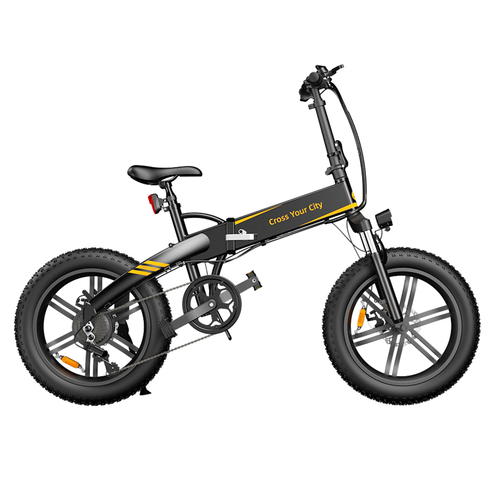 ADO A20F+ Off-road Electric Folding Bike 20*4.0 inch 250W Brushless DC Motor SHIMANO 7-Speed Rear Derailleur 36V 10.4Ah Removable Battery 25km/h Max speed Pure power up to 50km Range Aluminum alloy Frame - Black ADO A20F+ Off-road Electric Folding Bike 20*4.0 Inch 250W Brushless DC Motor SHIMANO 7-Speed Rear Derailleur 36V 10.4Ah Removable Battery 25km/h Max Speed Pure Power Up To 50km Range Aluminum Alloy Frame - Black -rockbros-shop ado a20f electric folding bike 500w motor 10 4ah battery black 99d3cb 1663810938944