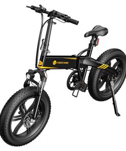 ADO A20F+ Off-road Electric Folding Bike 20*4.0 Inch 250W Brushless DC Motor SHIMANO 7-Speed Rear Derailleur 36V 10.4Ah Removable Battery 25km/h Max Speed Pure Power Up To 50km Range Aluminum Alloy Frame - Black 4 ADO A20F+ Off-road Electric Folding Bike 20*4.0 Inch 250W Brushless DC Motor SHIMANO 7-Speed Rear Derailleur 36V 10.4Ah Removable Battery 25km/h Max Speed Pure Power Up To 50km Range Aluminum Alloy Frame - Black -rockbros-shop ado a20f electric folding bike 500w motor 10 4ah battery black b4a47c 1663810939159