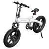 ADO A20F+ Off-road Electric Folding Bike 20*4.0 Inch 250W Brushless DC Motor SHIMANO 7-Speed Rear Derailleur 36V 10.4Ah Removable Battery 25km/h Max Speed Pure Power Up To 50km Range Aluminum Alloy Frame - White 2 ADO A20F+ Off-road Electric Folding Bike 20*4.0 Inch 250W Brushless DC Motor SHIMANO 7-Speed Rear Derailleur 36V 10.4Ah Removable Battery 25km/h Max Speed Pure Power Up To 50km Range Aluminum Alloy Frame - White -rockbros-shop ado a20f electric folding bike 500w motor 10 4ah battery white 2c5a7c 1663811270758