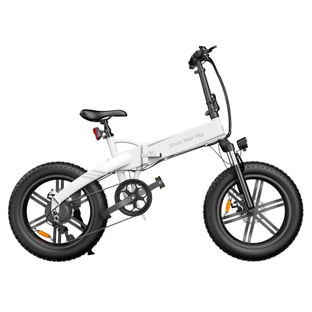 ADO A20F+ Off-road Electric Folding Bike 20*4.0 inch 250W Brushless DC Motor SHIMANO 7-Speed Rear Derailleur 36V 10.4Ah Removable Battery 25km/h Max speed Pure power up to 50km Range Aluminum alloy Frame - White ADO A20F+ Off-road Electric Folding Bike 20*4.0 Inch 250W Brushless DC Motor SHIMANO 7-Speed Rear Derailleur 36V 10.4Ah Removable Battery 25km/h Max Speed Pure Power Up To 50km Range Aluminum Alloy Frame - White -rockbros-shop ado a20f electric folding bike 500w motor 10 4ah battery white 532919 1663811270530