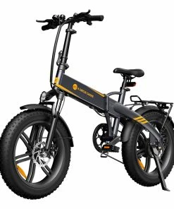 ADO A20F XE 250W Electric Bike Folding Frame 7-Speed Gears Removable 10.4 AH Lithium-Ion Battery E-bike - Grey -rockbros-shop ado a20f xe 350w electric bike grey 5b4b68 1665470447404