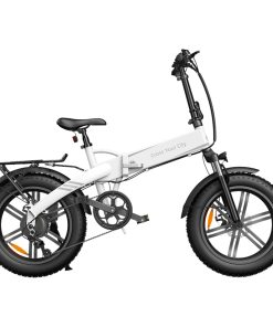 ADO A20F XE 250W Electric Bike Folding Frame 7-Speed Gears Removable 10.4 AH Lithium-Ion Battery E-bike - White