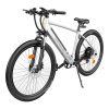 ADO D30C Electric Power Assist Bicycle 36V 10.4Ah Battery 250W Motor 27.5 Inch Tire 25Km/h Max Speed 90KM Mileage Shimano 9-Speed Gear Dual Hydraulic Disc Brakes - White 2 ADO D30C Electric Power Assist Bicycle 36V 10.4Ah Battery 250W Motor 27.5 Inch Tire 25Km/h Max Speed 90KM Mileage Shimano 9-Speed Gear Dual Hydraulic Disc Brakes - White -rockbros-shop ado d30c electric bike 27 5 inch 36v 10 4ah 25km h 250w motor white 2b978f 1669778641434