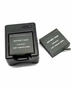 Battery Charger Charging Dock Input 5V-2A For Xiaoyi YI 4K+ / YI 4K - Black -rockbros-shop battery charger charging dock for xiaomi yi action camera 2 1571991246352