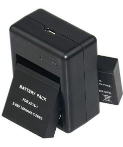 Battery Charger Charging Dock Input 5V-2A For Xiaoyi YI 4K+ / YI 4K - Black -rockbros-shop battery charger charging dock for xiaomi yi action camera 2 1571991246627