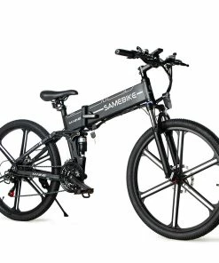 Samebike LO26-II Portable Folding Smart Electric Moped Bike 500W Motor Max 35km/h 26 Inch Tire - Black 8 Samebike LO26-II Portable Folding Smart Electric Moped Bike 500W Motor Max 35km/h 26 Inch Tire - Black -rockbros-shop bdefbd5a46174f99b1e79300f5f55388 516989 2