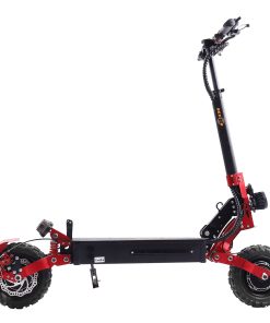 BEZIOR S2 Folding Electric Scooter 1200W*2 Dual Motor LCD Display Max 65Km/h 11 Inch Off-Road Tire 21Ah Battery Up To 60km Range Dual Shock Mitigation Dual Disk Brake LED Light - Red 6 BEZIOR S2 Folding Electric Scooter 1200W*2 Dual Motor LCD Display Max 65Km/h 11 Inch Off-Road Tire 21Ah Battery Up To 60km Range Dual Shock Mitigation Dual Disk Brake LED Light - Red -rockbros-shop bezior s2 off road electric scooter 1200w 2 65km h 11 tire red 47619e 1668735082328