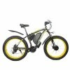 GOGOBEST GF700 26*4.0 Fat Tire Electric Mountain Bike 17.5Ah Battery 500W Dual-Motor 6061 Aluminum Alloy Frame Max Speed 50km/h 70KM Power-assisted Range IP54 Hydraulic Disc Brake MTB Load 200kg - Black Yellow 1 GOGOBEST GF700 26*4.0 Fat Tire Electric Mountain Bike 17.5Ah Battery 500W Dual-Motor 6061 Aluminum Alloy Frame Max Speed 50km/h 70KM Power-assisted Range IP54 Hydraulic Disc Brake MTB Load 200kg - Black Yellow -rockbros-shop bezior x1500 26 inch fat tire 10 4ah 500w folding electric bike 1636463760306