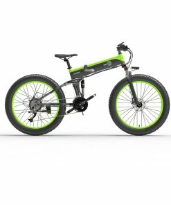 BEZIOR X1500 Fat Tire Folding Electric Mountain Bike 12.8Ah Battery BMS 1500W Motor 26*4.0 Wheels Aluminum Alloy Frame Shimano 27-speed Shifter Max Speed 40km/h 100KM Power-assisted Range IP54 Oil Disc Brake MTB - Black Green 9 BEZIOR X1500 Fat Tire Folding Electric Mountain Bike 12.8Ah Battery BMS 1500W Motor 26*4.0 Wheels Aluminum Alloy Frame Shimano 27-speed Shifter Max Speed 40km/h 100KM Power-assisted Range IP54 Oil Disc Brake MTB - Black Green -rockbros-shop bezior x1500 26 inch fat tire e bike10 4ah 500w black green 1625724323830