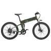 BEZIOR X500 Pro Folding Electric Bike Bicycle 48V 10.4Ah Battery 500W Motor 26 Inch Tire Aluminum Alloy Frame Shimano 7-speed Shift Max Speed 30km/h 100KM Power-assisted Mileage Range LCD Display IP54 Waterproof - Black Green -rockbros-shop bezior x500 pro 26 inch folding electric bike 10 4ah 500w black green 929045 1669720873468
