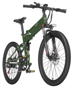 BEZIOR X500 Pro Folding Electric Bike Bicycle 48V 10.4Ah Battery 500W Motor 26 Inch Tire Aluminum Alloy Frame Shimano 7-speed Shift Max Speed 30km/h 100KM Power-assisted Mileage Range LCD Display IP54 Waterproof - Black Green -rockbros-shop bezior x500 pro 26 inch folding electric bike 10 4ah 500w black green fc4c3d 1669720873476