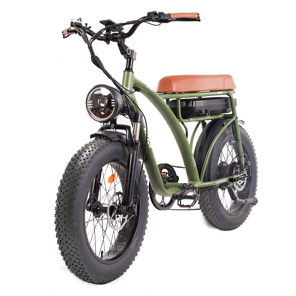 BEZIOR XF001 Retro Electric Bike 20*4.0 Inch Fat Tires 1000W Motor 12.5Ah 48V Battery 45Km/h Max Speed 120kg Max Load Shimano 7-Speed Dual Mechanical Disc Brakes Front & Rear Suspension Fork LCD Display - Green BEZIOR XF001 Retro Electric Bike 20*4.0 Inch Fat Tires 1000W Motor 12.5Ah 48V Battery 45Km/h Max Speed 120kg Max Load Shimano 7-Speed Dual Mechanical Disc Brakes Front & Rear Suspension Fork LCD Display - Green -rockbros-shop bezior xf001 retro electric bike 1000w 12 5ah 48v 26 inch 45km h green 961304 1660805520006