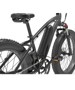 GOGOBEST GF600 Electric Bike 48V 13Ah Battery 1000W Motor 26x4.0 Inch Fat Tire Aluminum Alloy Frame Shimano 7-speed Shift Max Speed 40km/h 110KM Power-assisted Mileage Range LCD Display IP54 Waterproof - Black Green -rockbros-shop bezior xf200 folding electric bike 20x4 0 inch 15ah 1000w black yellow 1631788515545