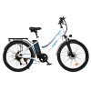 ONESPORT BK1 Electric Bike 26 Inch Tires 36V 350W Motor 10Ah Battery 25Km/h Max Speed Shimano 7 Speed Gear Front Suspension And Dual Disc Brakes 120KG Max Load - White 1 ONESPORT BK1 Electric Bike 26 Inch Tires 36V 350W Motor 10Ah Battery 25Km/h Max Speed Shimano 7 Speed Gear Front Suspension And Dual Disc Brakes 120KG Max Load - White -rockbros-shop bk1 electric bike 36v 350w motor 10ah battery white a458fe 1666341080514