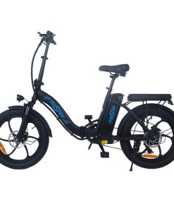 ONESPORT BK6 Electric Bike 48V 350W Motor 10Ah Battery Shimano 7 Speed Gear Front Suspension And Dual Disc Brakes - Black