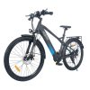ONESPORT BK7 Electric Bike 48V 350W Motor 10Ah Battery Shimano 21 Speed Gear Front Suspension And Dual Disc Brakes - Black -rockbros-shop bk7 electric bike 48v 350w motor 7 5ah battery shimano 21 speed gear fbafa3 1666341395273