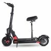 BOGIST C1 PRO Folding Electric Scooter 10" Tire 500W Motor 48V 13Ah Battery Smart BMS Disc Brake Max Speed 45KM/h LCD Display 40-45KM Long Range With Removable Seat - Black -rockbros-shop bogist c1 pro folding electric scooter 500w motor 13ah battery black ef2cd9 1640740787540