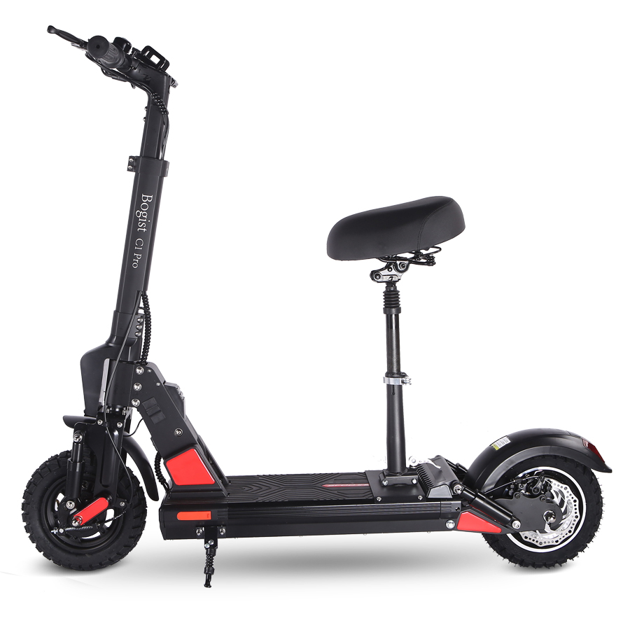 BOGIST C1 PRO Folding Electric Scooter 10" Tire 500W Motor 48V 13Ah Battery Smart BMS Disc Brake Max Speed 45KM/h LCD Display 40-45KM Long Range with Removable Seat - Black BOGIST C1 PRO Folding Electric Scooter 10" Tire 500W Motor 48V 13Ah Battery Smart BMS Disc Brake Max Speed 45KM/h LCD Display 40-45KM Long Range With Removable Seat - Black -rockbros-shop bogist c1 pro folding electric scooter 500w motor 13ah battery black ef2cd9 1640740787540