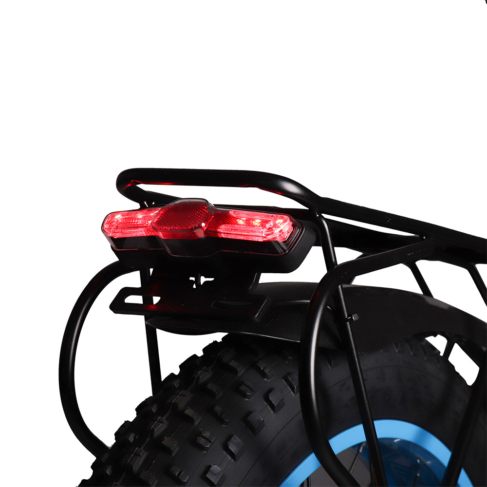 CYSUM M900 Fat Tire Electric Bike 26*4.0 Inch Chaoyang Fat Tire 48V 1000W Brushless Gear Motor 40Km/h Max Speed 17Ah Removable Battery for 50-70 Range - Black-Blue CYSUM M900 Fat Tire Electric Bike 26*4.0 Inch Chaoyang Fat Tire 48V 1000W Brushless Gear Motor 40Km/h Max Speed 17Ah Removable Battery For 50-70 Range - Black-Blue -rockbros-shop cysum m900 fat tire electric bike 48v 1000w motor black blue 644a2a 1660730697895