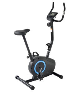 Merax Indoor Ergonomic Exercise Bike Resistance And Height Adjustment LCD Display With Cup Holders Maximum Load 120kg - Blue -rockbros-shop d38ef1e584024180a2c917c96f1bf5c2 475034 1