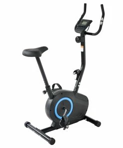Merax Indoor Ergonomic Exercise Bike Resistance And Height Adjustment LCD Display With Cup Holders Maximum Load 120kg - Blue -rockbros-shop d38ef1e584024180a2c917c96f1bf5c2 475034 1