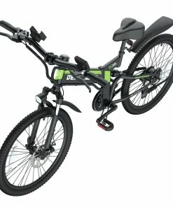 DEEPOWER K26 Electric Folding Bike 26 Inch Tire 48V 500W Motor 12.8Ah Battery 35Km/h Max Speed Shimano 21 Speed Gear 150kg Load -rockbros-shop deepower k26 electric bike 26 inch 48v 500w motor 12 8ah 35km h speed 64e994 1675223545214