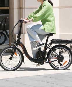 FAFREES 20F054 250W Electric Bike 20 Inch Folding Frame 7-Speed Gears With Removable 10AH Battery LED Light - Black 4 FAFREES 20F054 250W Electric Bike 20 Inch Folding Frame 7-Speed Gears With Removable 10AH Battery LED Light - Black -rockbros-shop dohiker 20f054 250w electric bike 1605683650043