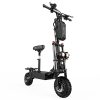 DUOTTS D88 Electric Scooter 11 Inch Off-Road Tires 2800W*2 Dual Motor 85Km/h Max Speed 60V 38Ah Battery For 100KM Range 150KG Load Double Absorbers With Seat -rockbros-shop duotts d88 electric scooter 11in 85km h 60v 38ah 2800w 2 dual motor 64b518 1677312426636