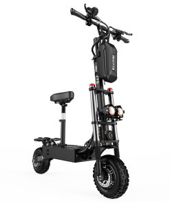 DUOTTS D88 Electric Scooter 11 Inch Off-Road Tires 2800W*2 Dual Motor 85Km/h Max Speed 60V 38Ah Battery For 100KM Range 150KG Load Double Absorbers With Seat