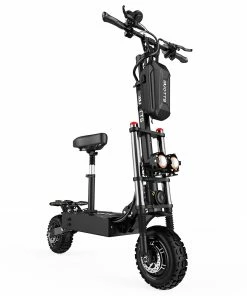 DUOTTS D88 Electric Scooter 11 Inch Off-Road Tires 2800W*2 Dual Motor 85Km/h Max Speed 60V 38Ah Battery For 100KM Range 150KG Load Double Absorbers With Seat