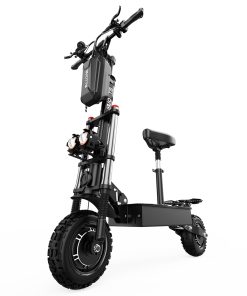 DUOTTS D88 Electric Scooter 11 Inch Off-Road Tires 2800W*2 Dual Motor 85Km/h Max Speed 60V 38Ah Battery For 100KM Range 150KG Load Double Absorbers With Seat -rockbros-shop duotts d88 electric scooter 11in 85km h 60v 38ah 2800w 2 dual motor 8f5aad 1677312426733