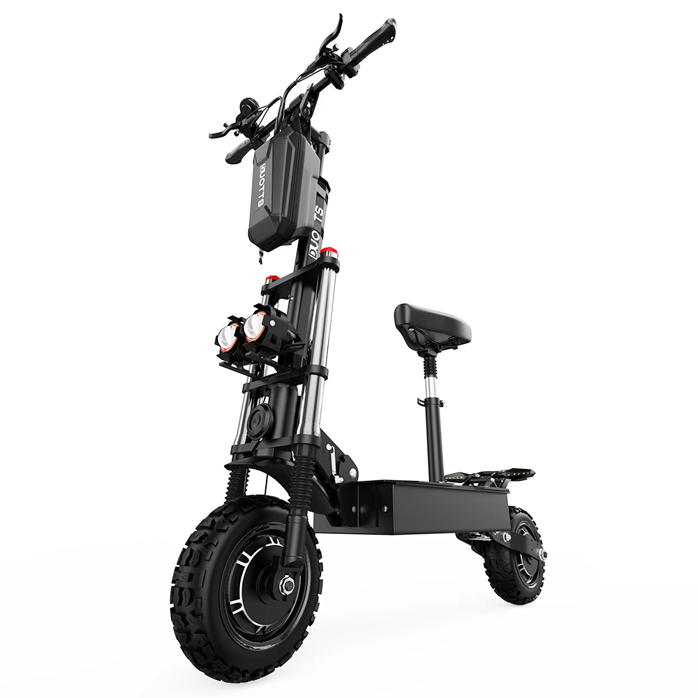 DUOTTS D88 Electric Scooter 11 Inch Off-Road Tires 2800W*2 Dual Motor 85Km/h Max Speed 60V 38Ah Battery For 100KM Range 150KG Load Double Absorbers With Seat 8 DUOTTS D88 Electric Scooter 11 Inch Off-Road Tires 2800W*2 Dual Motor 85Km/h Max Speed 60V 38Ah Battery For 100KM Range 150KG Load Double Absorbers With Seat - Image 6