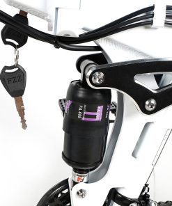 Samebike LO26-II Portable Folding Smart Electric Moped Bike 500W Motor Max 35km/h 26 Inch Tire - White -rockbros-shop ec2d7851a4104e129557bd21c1562de1 516990 5