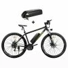ELEGLIDE M1 PLUS Electric Mountain Bike & 36V 12.5AH Battery Combo - Black -rockbros-shop eleglide m1 plus upgraded version electric bike 12 5ah 250w black a9807f 1670383760489
