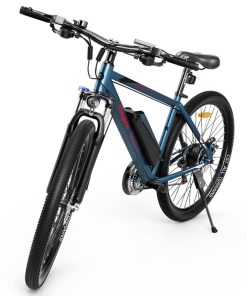 2PCS ELEGLIDE M1 Electric Bike 27.5 Inch 250W Hall Brushless Motor 36V 7.5Ah Removable Battery 25km/h Max Speed SHIMANO Shifter 21 Speeds Up To 65km Max Range IPX4 Aluminum Alloy Frame Dual Disk Brake Mountain Urban Bicycle - Dark Blue -rockbros-shop eleglide m1 upgraded version electric bike 7 5ah 250w motor dark blue 6ef09d 1650765711528 2