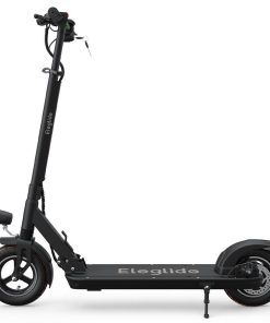 Eleglide S1 Folding Electric Scooter 10" Pneumatic Tires 400W Motor 3 Speed Modes 36V 8.0Ah Battery 24km/h Max Speed Up To 30km Max Range Rear Disc Brake - Black