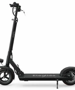 Eleglide S1 Folding Electric Scooter 10" Pneumatic Tires 400W Motor 3 Speed Modes 36V 8.0Ah Battery 24km/h Max Speed Up To 30km Max Range Rear Disc Brake - Black