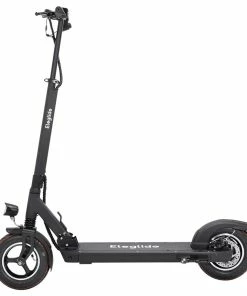 Eleglide S1 Folding Electric Scooter 10" Pneumatic Tires 400W Motor 3 Speed Modes 36V 8.0Ah Battery 24km/h Max Speed Up To 30km Max Range Rear Disc Brake - Black -rockbros-shop eleglide s1 folding electric scooter 10 pneumatic tires black 1631275071270
