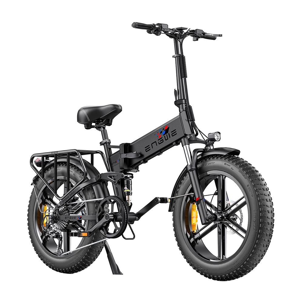 ENGWE ENGINE Pro Folding Electric Bicycle 20*4'' Fat Tire 750W Brushless Motor 48V 16Ah Battery 45km/h Max Speed - Black 3 ENGWE ENGINE Pro Folding Electric Bicycle 20*4'' Fat Tire 750W Brushless Motor 48V 16Ah Battery 45km/h Max Speed - Black