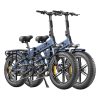 2PCS ENGWE ENGINE Pro Folding Electric Bike 20*4.0 Inch Fat Tires 750W Brushless Motor 48V 16Ah Battery 45Km/h Max Speed Up To 120KM Range 8 Speed System LCD Smart Display Hydraulic Disc Brakes Mountain Bicycles - Blue -rockbros-shop engwe engine pro folding electric bicycle 750w 48v 16ah battery blue 2f2973 1668061844107