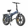 ENGWE ENGINE Pro Folding Electric Bicycle 20*4.0 Inch Fat Tire 750W Brushless Motor 48V 16Ah Battery 45km/h Max Speed Up To 120KM Range 8 Speed System LCD Smart Display Hydraulic Disc Brakes - Blue -rockbros-shop engwe engine pro folding electric bicycle 750w 48v 16ah battery blue c4c62b 1666946753661