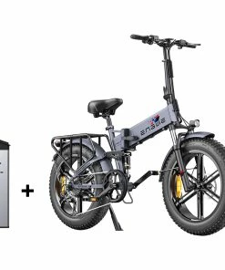 ENGWE ENGINE Pro Electric Bicycle & 16Ah Battery Combo - Gray