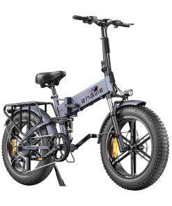 ENGWE ENGINE Pro Folding Electric Bicycle 20*4'' Fat Tire 750W Brushless Motor 48V 16Ah Battery 45km/h Max Speed - Grey