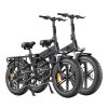 2PCS ENGWE ENGINE Pro Folding Electric Bike 20*4.0 Inch Fat Tires 750W Brushless Motor 48V 16Ah Battery 45Km/h Max Speed Up To 120KM Range 8 Speed System LCD Smart Display Hydraulic Disc Brakes Mountain Bicycles - Black -rockbros-shop engwe engine pro folding electric bicycle 750w 48v 16ah black 39f8b0 1668059398320